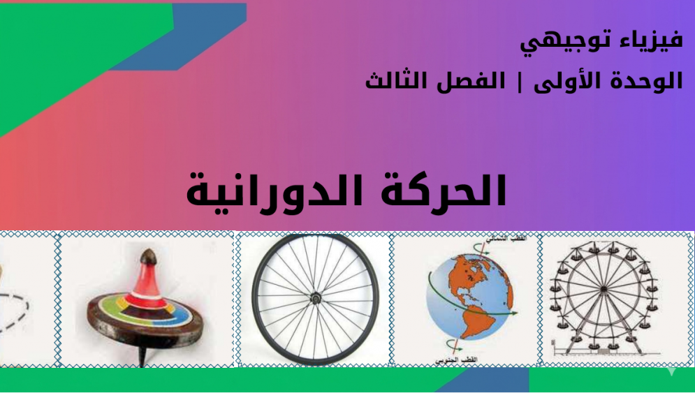 فيزياء توجيهي | الوحدة الأولى (الفصل الثالث)